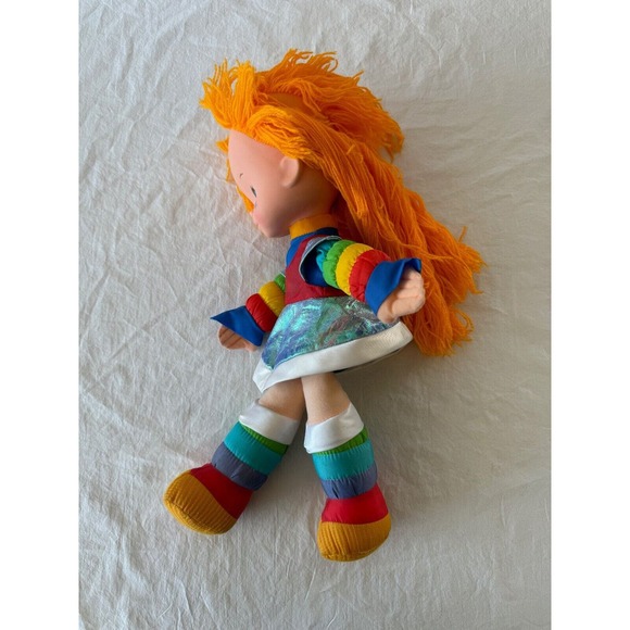 Vintage 1983 Rainbow Brite LARGE 18" Doll Plush Hallmark Mattel Toy - Picture 7 of 14